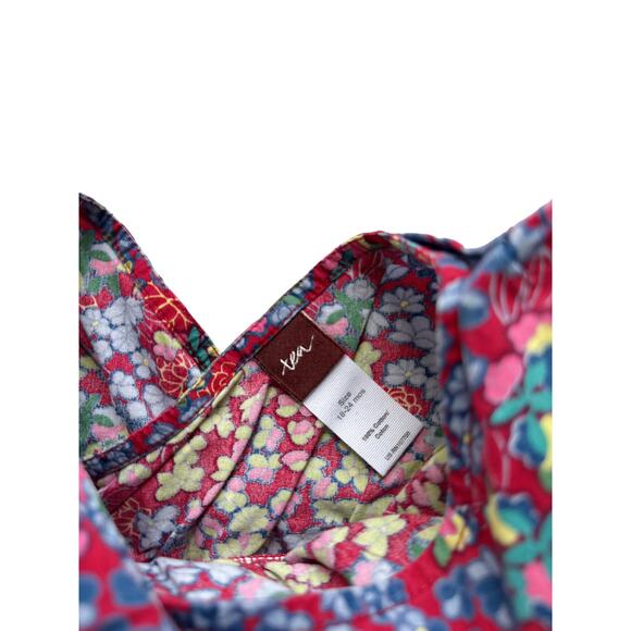 Tea Collection Floral Crossover Dress 18-24m - Picture 4 of 4